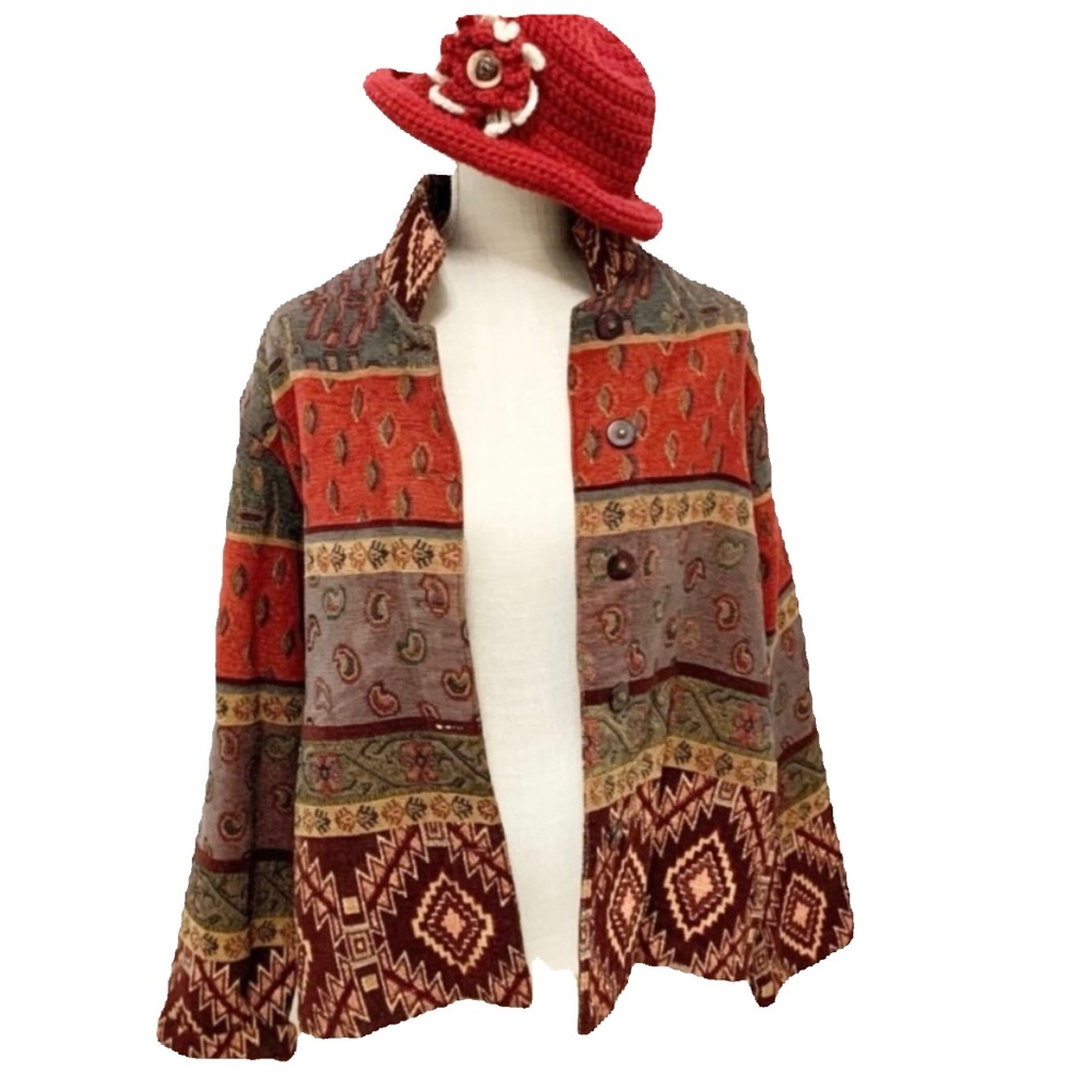 Vintage Tapestry Jacket XL